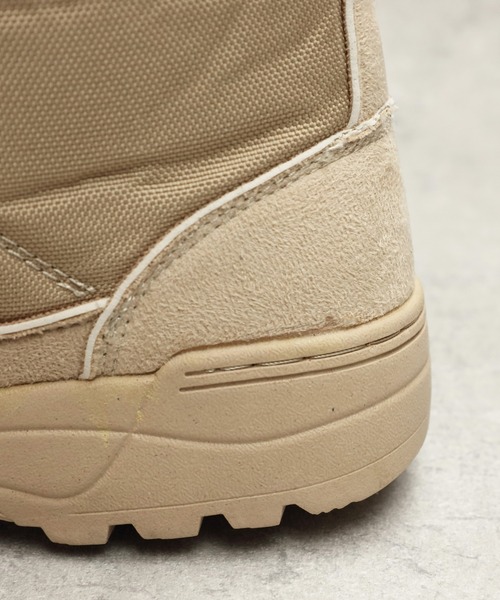 ８(eight)（エイト）の「サイドジップ付ミリタリーブーツ (サンドタイプ)（ブーツ・メンズ・ベージュ・26.0cm/24.0cm/25.0cm/28.0cm/27.0cm）」の8枚目の写真