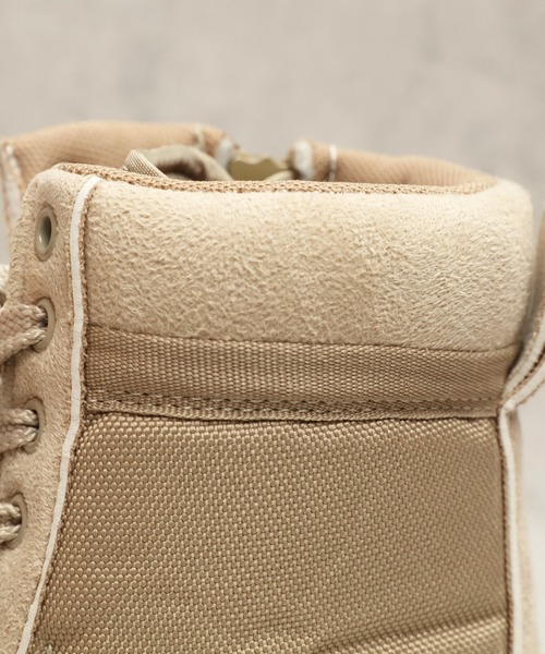 ８(eight)（エイト）の「サイドジップ付ミリタリーブーツ (サンドタイプ)（ブーツ・メンズ・ベージュ・26.0cm/24.0cm/25.0cm/28.0cm/27.0cm）」の7枚目の写真