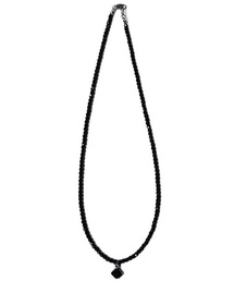 ８(eight) | ブラックストーン ネックレス クロス ダイヤ (ネックレス)