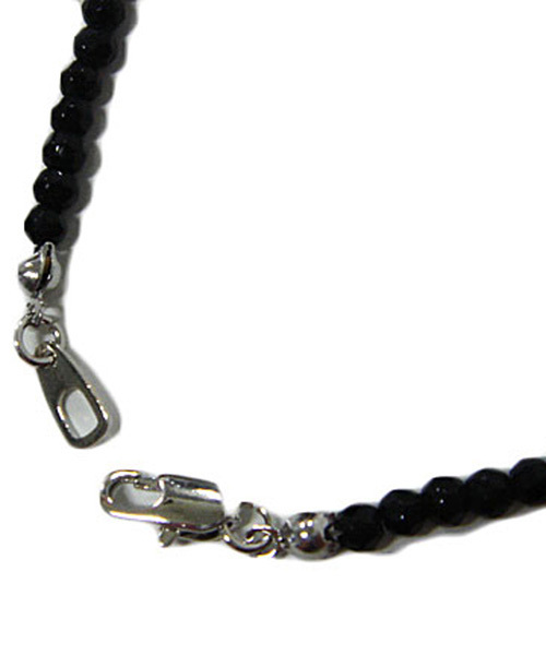 ８(eight)（エイト）の「ブラックストーンネックレス クロス ダイヤ（ネックレス・メンズ・B/A・FREE）」の10枚目の写真