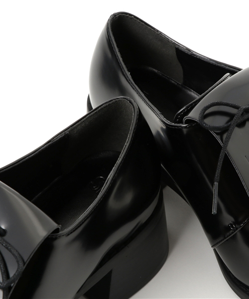 SLY(スライ)の「SQUARE TOE MANISH SHOES(その他シューズ・レディース・ブラック・LARGE/SMALL/MEDIUM)」の8枚目の写真