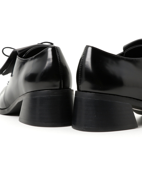 SLY(スライ)の「SQUARE TOE MANISH SHOES(その他シューズ・レディース・ブラック・LARGE/SMALL/MEDIUM)」の9枚目の写真