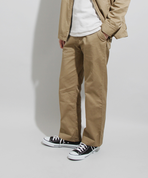 Denime（ドゥニーム）の「ツイルチノパンツ（チノパンツ・メンズ・ベージュ/ネイビー・MEDIUM/LARGE/X-LARGE）」の5枚目の写真