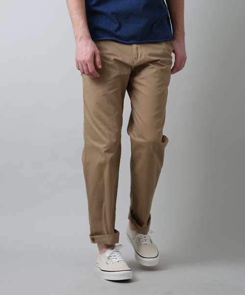 Denime（ドゥニーム）の「ツイルチノパンツ（チノパンツ・メンズ・ベージュ/ネイビー・MEDIUM/LARGE/X-LARGE）」の13枚目の写真