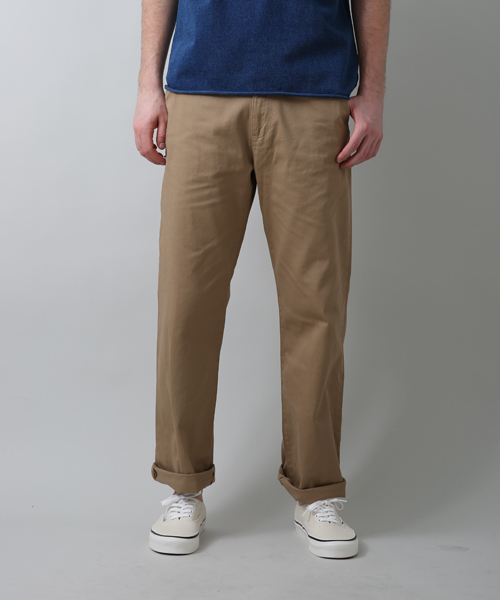 Denime（ドゥニーム）の「ツイルチノパンツ（チノパンツ・メンズ・ベージュ/ネイビー・MEDIUM/LARGE/X-LARGE）」の15枚目の写真