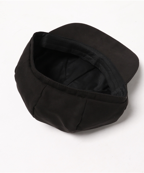 MOUSSY（マウジー）の「FAKE SUEDE CASQUETTE（キャスケット・レディース・キャメル/ブラック・FREE）」の5枚目の写真