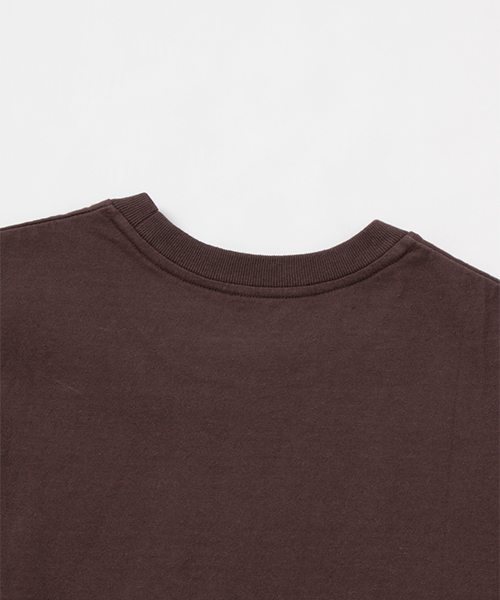 WORK NOT WORK URBAN RESEARCH（ワークノットワークアーバンリサーチ）の「WORK NOT WORK　MONKEY-3 刺繍Tシャツ（Tシャツ/カットソー・メンズ・ブラウン・LARGE/SMALL/MEDIUM）」の5枚目の写真