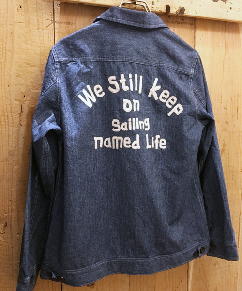 GREEN BOWL（グリーンボウル）の「GREEN BOWL Covert Full Zip Jacket/グリーンボウルコバルトフルジップジャケット（ブルゾン・メンズ・ネイビー・36/40/38）」の12枚目の写真