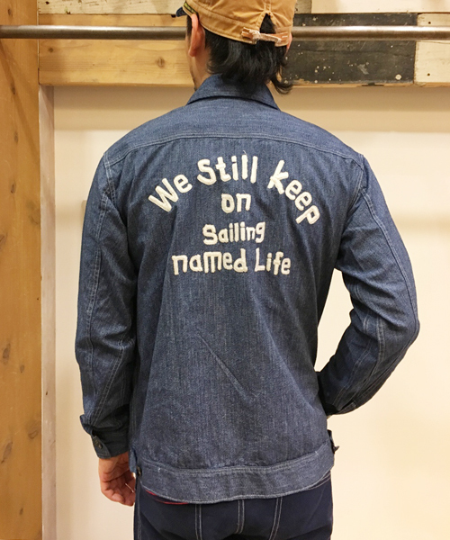 GREEN BOWL（グリーンボウル）の「GREEN BOWL Covert Full Zip Jacket/グリーンボウルコバルトフルジップジャケット（ブルゾン・メンズ・ネイビー・36/40/38）」の16枚目の写真