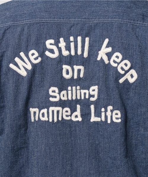 GREEN BOWL（グリーンボウル）の「GREEN BOWL Covert Full Zip Jacket/グリーンボウルコバルトフルジップジャケット（ブルゾン・メンズ・ネイビー・36/40/38）」の9枚目の写真