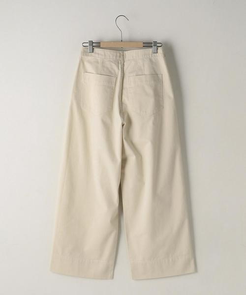 coen（コーエン）の「【5/18「ヒルナンデス！」放映】チノタックワイドパンツ（チノパンツ・レディース・ナチュラル/ベージュ/オリーブ・LARGE/SMALL/MEDIUM）」の6枚目の写真