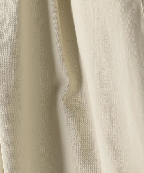 coen（コーエン）の「【5/18「ヒルナンデス！」放映】チノタックワイドパンツ（チノパンツ・レディース・ナチュラル/ベージュ/オリーブ・LARGE/SMALL/MEDIUM）」の7枚目の写真