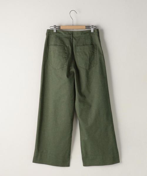 coen（コーエン）の「【5/18「ヒルナンデス！」放映】チノタックワイドパンツ（チノパンツ・レディース・ナチュラル/ベージュ/オリーブ・LARGE/SMALL/MEDIUM）」の17枚目の写真