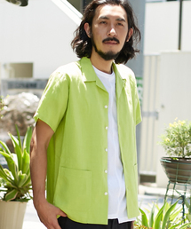 AMERICAN RAG CIE | アメリカンラグシーオリジナル リネン パナマシャツ(シャツ/ブラウス)