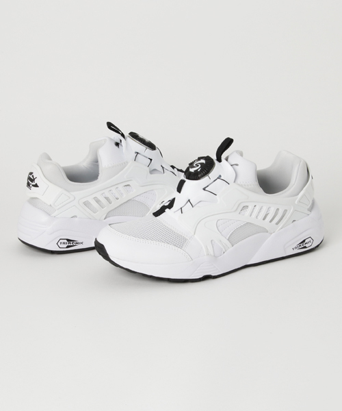 PUMA(プーマ)の「ディスク ブレイズ(スニーカー・メンズ・レッド/ブラック/ホワイト・26.0cm/27.0cm/24.0cm/26.5cm/27.5cm/25.0cm/28.0cm/23.0cm/23.5cm/24.5cm/25.5cm/29.0cm/28.5cm/22.5cm/30.0cm)」の2枚目の写真