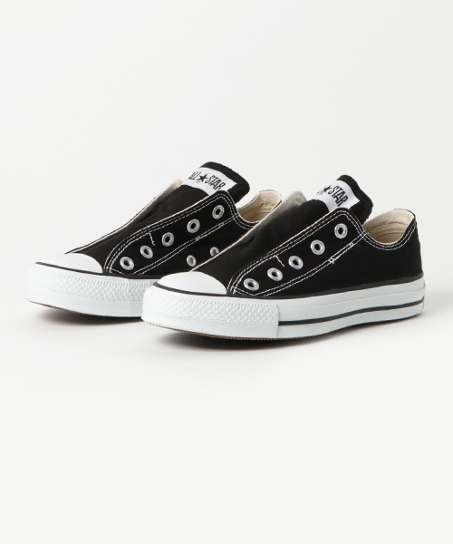 CONVERSE(コンバース)の「CONVERSE ALL STAR スリップ 3 OX(スニーカー・レディース・レモンイエロー/ブラック/ホワイト・23.5cm/24cm/25cm/24.5cm/23cm)」の2枚目の写真