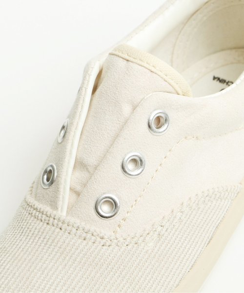 apres les cours（アプレレクール）の「トドラー異素材切替シューズ（スニーカー・キッズ・ブラウン/キナリ/カーキ/ブラック・18/16/19/17）」の16枚目の写真