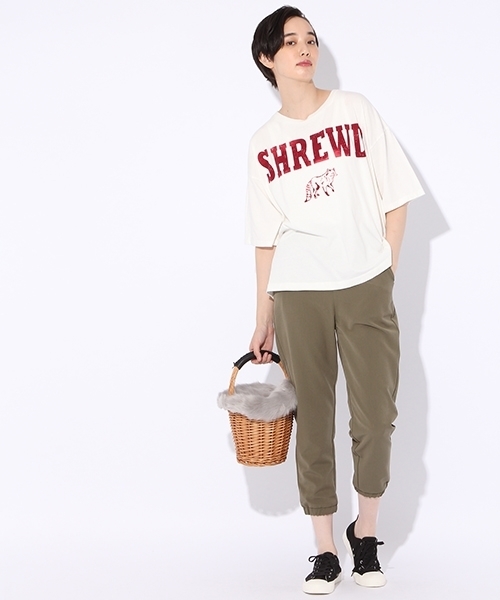 niko and...(ニコアンド)の「TRPU裾ゴムパンツ(その他パンツ・レディース・チャコール/ブラック/カーキ/ネイビー・4/2/3)」の22枚目の写真