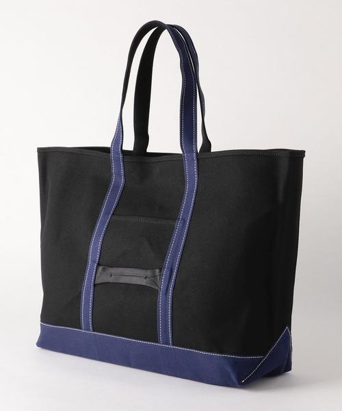 hobo（ホーボー）の「＜hobo＞ 32 CANVAS TOTEBAG L/バッグ □□ ◆（トートバッグ・メンズ・ブラック/オリーブ・FREE）」の3枚目の写真