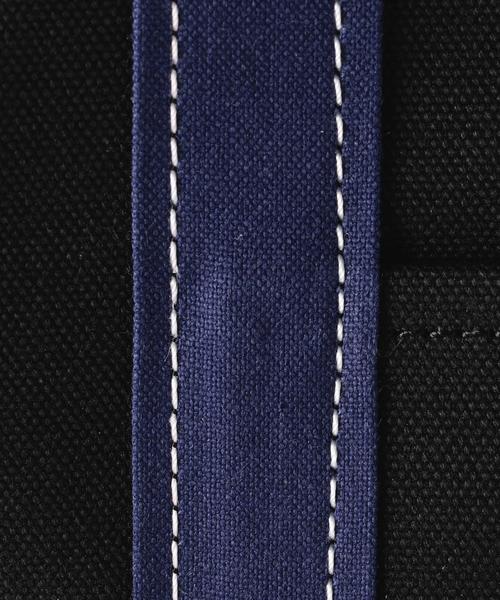 hobo（ホーボー）の「＜hobo＞ 32 CANVAS TOTEBAG L/バッグ □□ ◆（トートバッグ・メンズ・ブラック/オリーブ・FREE）」の6枚目の写真