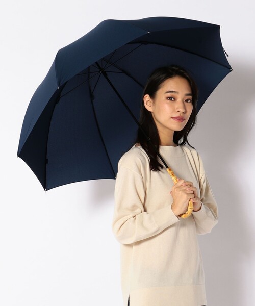 SHIPS（シップス）の「ソリッド 傘（長傘・レディース・レッド/グリーン/ネイビー/ブルー/ベージュ/ライトグレー・ONE SIZE）」の16枚目の写真