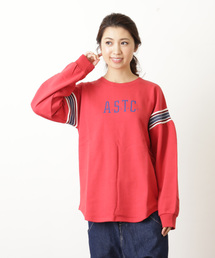 CUBE SUGAR | 裏毛ラインリブバルーン袖(スウェット)