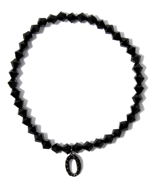RANDOM（ランダム）の「【 RANDOM / ランダム 】 SWAROVSKI NUMBER BRACELET MENS / スワロフスキー ブレスレット（ブレスレット・メンズ・ブラック/クリア・5/9/8/4/6/3/0/2/1/7）」の3枚目の写真