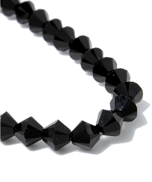 RANDOM（ランダム）の「【 RANDOM / ランダム 】 SWAROVSKI NUMBER BRACELET MENS / スワロフスキー ブレスレット（ブレスレット・メンズ・ブラック/クリア・5/9/8/4/6/3/0/2/1/7）」の5枚目の写真