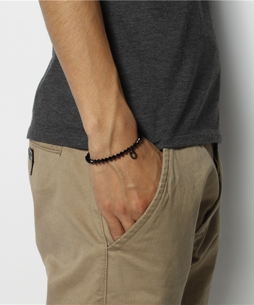 RANDOM（ランダム）の「【 RANDOM / ランダム 】 SWAROVSKI NUMBER BRACELET MENS / スワロフスキー ブレスレット（ブレスレット・メンズ・ブラック/クリア・5/9/8/4/6/3/0/2/1/7）」の6枚目の写真
