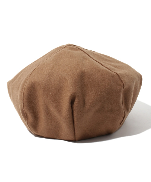 WEGO（ウィゴー）の「ビッグベレー（ハンチング/ベレー帽・メンズ・ブラック/ネイビー/キャメル・FREE）」の4枚目の写真