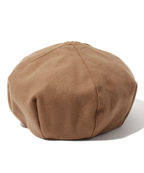 WEGO（ウィゴー）の「ビッグベレー（ハンチング/ベレー帽・メンズ・ブラック/ネイビー/キャメル・FREE）」の5枚目の写真