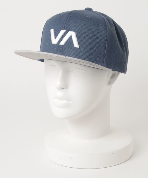 RVCA（ルーカ）の「RVCA メンズ VA SNAPBACK II キャップ（キャップ・メンズ・グレー/ブラック/ダークブルー/ブラック系その他/ブルー/ブルー系その他/グレー系その他/チャコールグレー/ダークグリーン/レッド・FREE）」の6枚目の写真