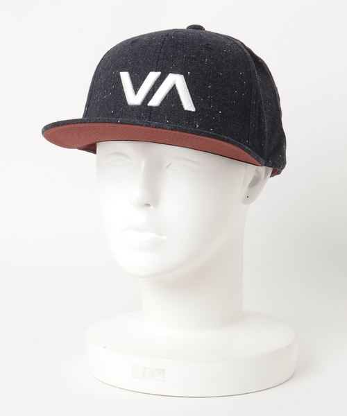 RVCA（ルーカ）の「RVCA メンズ VA SNAPBACK II キャップ（キャップ・メンズ・グレー/ブラック/ダークブルー/ブラック系その他/ブルー/ブルー系その他/グレー系その他/チャコールグレー/ダークグリーン/レッド・FREE）」の4枚目の写真