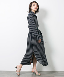 STUDIOUS | サイドスリット2wayシャツワンピース(ワンピース)