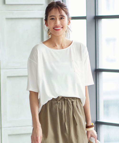 KOBE LETTUCE（コウベレタス）の「選べる4タイプ　オーバーサイズTシャツ（Tシャツ/カットソー・レディース・ブラック系その他2/ピンク系その他/ピンク系その他2/グリーン系その他4/ピンク系その他3/ブラック系その他4/ホワイト系その他3/ホワイト系その他2/ホワイト系その他4/ベージュ系その他3/パープル系その他2/ブルー系その他3/ブルー系その他2/ブルー系その他4/パープル系その他4/パープル系その他3/イエロー系その他2/ブラック系その他/ホワイト系その他/ベージュ系その他/ピンク系その他4/グリーン系その他/パープル系その他/グリーン系その他2/ベージュ系その他4/グリーン系その他3/ブルー系その他/イエロー系その他/ブラック系その他3/ベージュ系その他2/イエロー系その他3/イエロー系その他4/グリーン系その他5/グリーン系その他6/ピンク系その他5/ピンク系その他6/ピンク系その他7/その他/グリーン系その他7/その他1/パープル系その他6/パープル系その他5/ダークパープル/パープル系その他7/グリーン系2/グリーン系1/グリーン系/オフホワイト/ブラック/ベージュ/ネイビー/ミント/ライトパープル/ピンクベージュ/グリーン系3/黄緑系2/黄緑系/黄緑系1・2/1/4/3/5）」の6枚目の写真