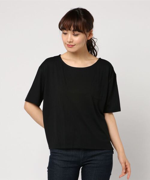 KOBE LETTUCE（コウベレタス）の「選べる4タイプ　オーバーサイズTシャツ（Tシャツ/カットソー・レディース・ブラック系その他2/ピンク系その他/ピンク系その他2/グリーン系その他4/ピンク系その他3/ブラック系その他4/ホワイト系その他3/ホワイト系その他2/ホワイト系その他4/ベージュ系その他3/パープル系その他2/ブルー系その他3/ブルー系その他2/ブルー系その他4/パープル系その他4/パープル系その他3/イエロー系その他2/ブラック系その他/ホワイト系その他/ベージュ系その他/ピンク系その他4/グリーン系その他/パープル系その他/グリーン系その他2/ベージュ系その他4/グリーン系その他3/ブルー系その他/イエロー系その他/ブラック系その他3/ベージュ系その他2/イエロー系その他3/イエロー系その他4/グリーン系その他5/グリーン系その他6/ピンク系その他5/ピンク系その他6/ピンク系その他7/その他/グリーン系その他7/その他1/パープル系その他6/パープル系その他5/ダークパープル/パープル系その他7/グリーン系2/グリーン系1/グリーン系/オフホワイト/ブラック/ベージュ/ネイビー/ミント/ライトパープル/ピンクベージュ/グリーン系3/黄緑系2/黄緑系/黄緑系1・2/1/4/3/5）」の11枚目の写真