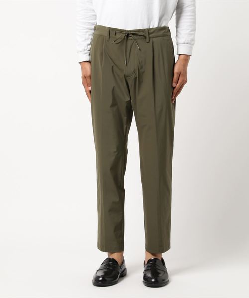 BRILLA per il gusto（ブリッラペルイルグースト）の「◎Brilla per il gusto / ナイロンジャージー 1プリーツイージーパンツ（その他パンツ・メンズ・ブラック/オリーブ・SMALL/MEDIUM/LARGE）」の16枚目の写真