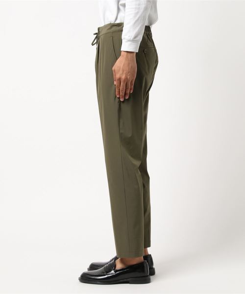 BRILLA per il gusto（ブリッラペルイルグースト）の「◎Brilla per il gusto / ナイロンジャージー 1プリーツイージーパンツ（その他パンツ・メンズ・ブラック/オリーブ・SMALL/MEDIUM/LARGE）」の17枚目の写真