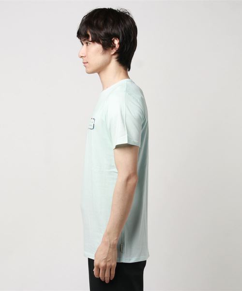 BILLABONG(ビラボン)の「BILLABONG メンズ BORDERDIECUT Tシャツ(Tシャツ/カットソー・メンズ・ホワイト/ライトブルー/オリーブ・MEDIUM/LARGE/X-LARGE/SMALL)」の7枚目の写真