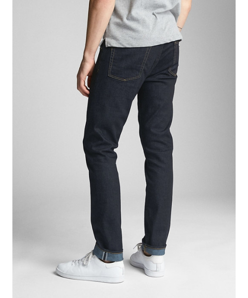 GAP(ギャップ)の「ライトウェイト スキニーフィットジーンズ(Gapflex)(デニムパンツ・メンズ・ダークインディゴブルー・36W 32L/31W 30L/32W 30L/30W 30L/28W 30L/31W 32L/32W 32L/33W 32L/29W 30L/34W 32L)」の2枚目の写真