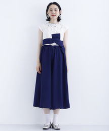 ラスト一点メルロープリュス リボン オールインワン パンツドレス 結婚式 楽天市場】【10%OFFクーポン対象商品】【ストレッチ】パーティー