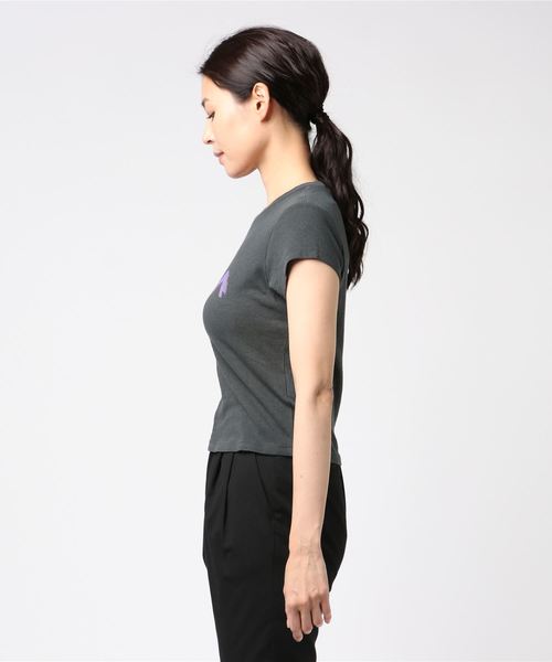 RVCA(ルーカ)の「RVCA レディース WASHED RVCA SS Tシャツ(Tシャツ/カットソー・レディース・グリーン系その他/ブラック・X-SMALL/SMALL)」の3枚目の写真