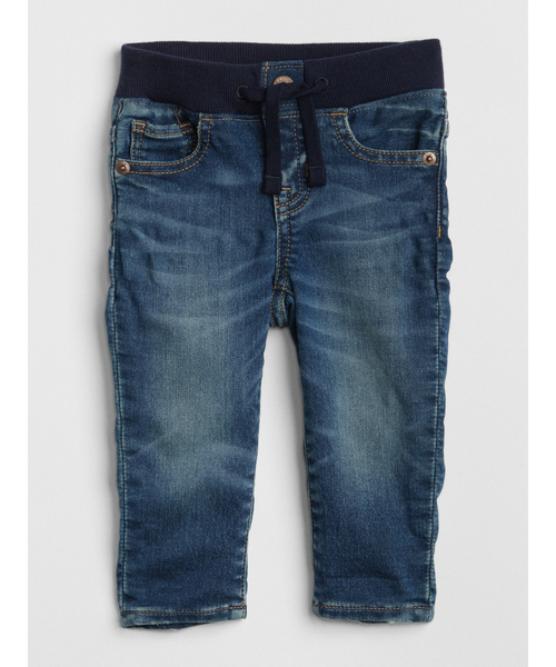 セール】プルオン スリムフィットジーンズ (ベビー)(デニムパンツ)|GAP(ギャップ)のファッション通販 - ZOZOTOWN セール】プルオン スリムフィットジーンズ (ベビー)(デニムパンツ)|GAP(ギャップ)のファッション通販 - ZOZOTOWN