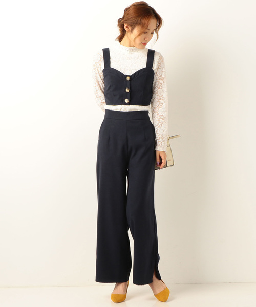 archives（アルシーヴ）の「〈SETUPもOK〉ハートカットデザインビスチェ（Tシャツ/カットソー・レディース・ブラック/ネイビー/パープル・MEDIUM）」の9枚目の写真