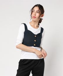 archives | 〈SETUPもOK〉ハートカットデザインビスチェ(Tシャツ/カットソー)