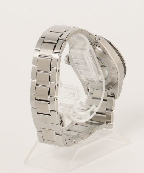 HAMILTON（ハミルトン）の「HAMILTON [ハミルトン] 腕時計 Broadway （ブロードウェイ） Day Date オート 自動巻き 42MM ステンレススチール ブレスレット ブラック×シルバー（アナログ腕時計・メンズ・グレー・LARGE）」の2枚目の写真