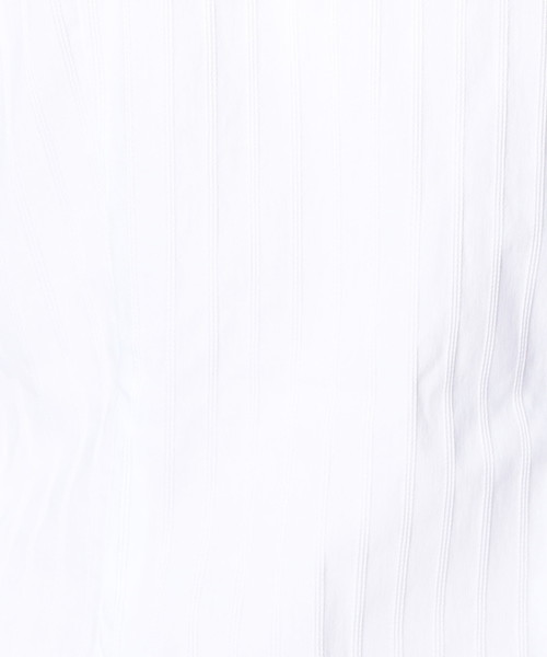 NARACAMICIE（ナラカミーチェ）の「ストライプフロントフリルシャツ（シャツ/ブラウス・レディース・ホワイト/ブラック/ブラック×ホワイト・MEDIUM/LARGE/SMALL/XXX-LARGE）」の12枚目の写真