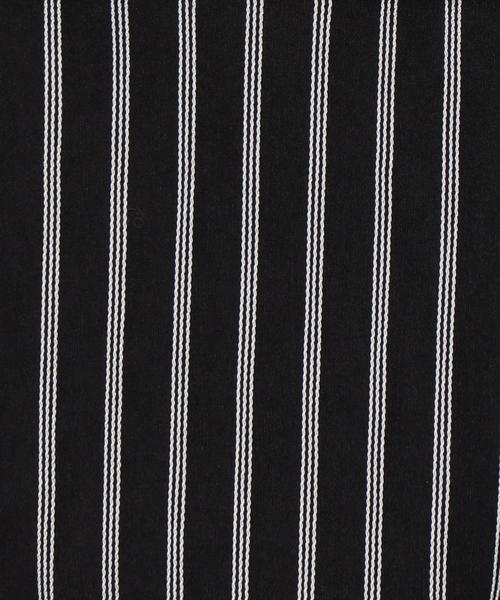 NARACAMICIE（ナラカミーチェ）の「ストライプフロントフリルシャツ（シャツ/ブラウス・レディース・ホワイト/ブラック/ブラック×ホワイト・MEDIUM/LARGE/SMALL/XXX-LARGE）」の13枚目の写真