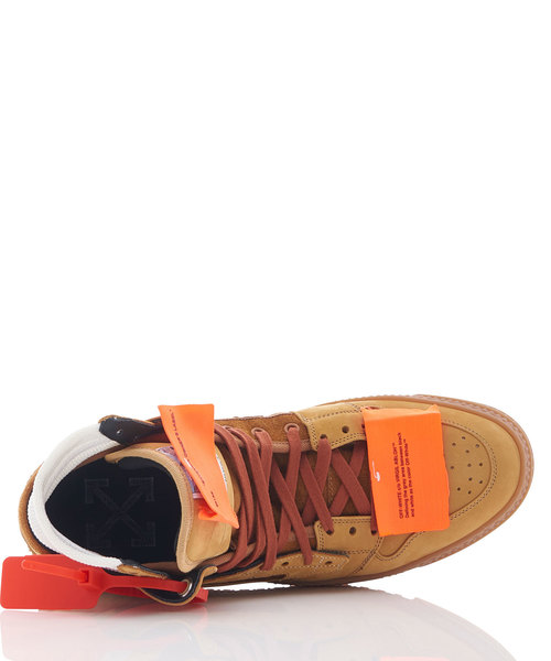off white（オフホワイト）の「OFF-WHITE “OFF-COURT SUEDE”スニーカー（スニーカー・メンズ・ライトブラウン・42/43/41/40）」の6枚目の写真