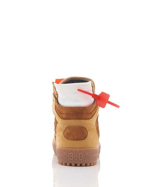 off white（オフホワイト）の「OFF-WHITE “OFF-COURT SUEDE”スニーカー（スニーカー・メンズ・ライトブラウン・42/43/41/40）」の8枚目の写真